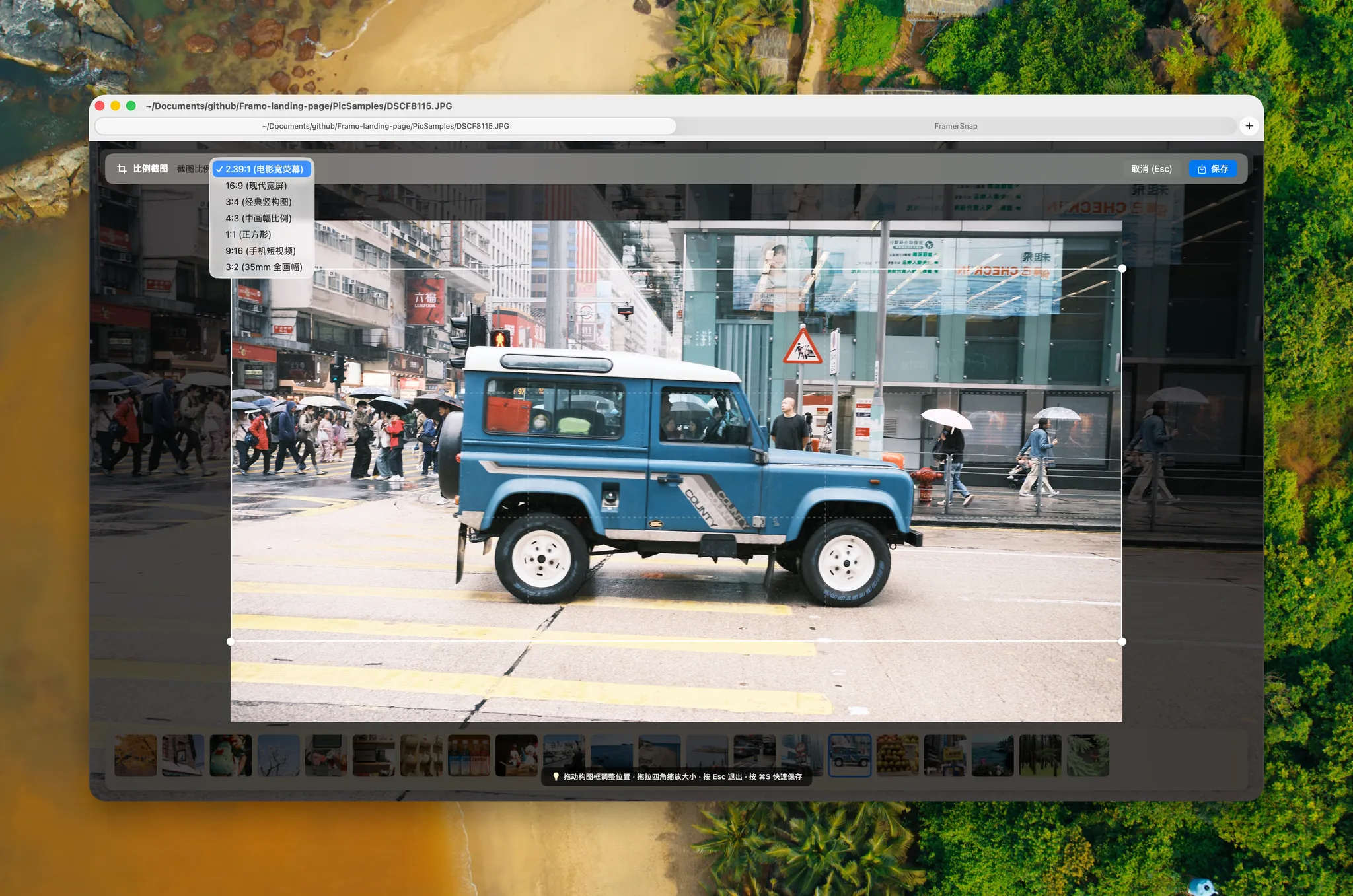 FramerSnap 构图